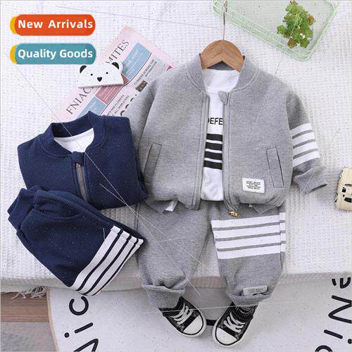 Childrens sports suit padded paragraph new childrens suit th