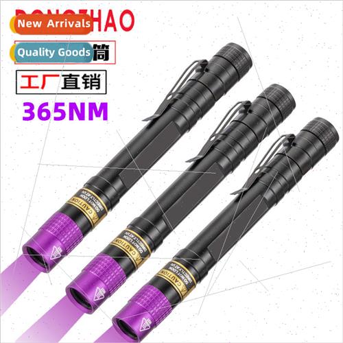 New black mirror uv violet flashlight waterproof LED mini fl