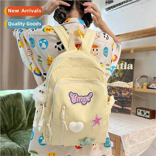 ins cute small backpack female new cartoon elementary school