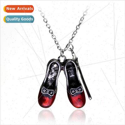 Treasure  Alice in Wonderland magic wand necklace female per