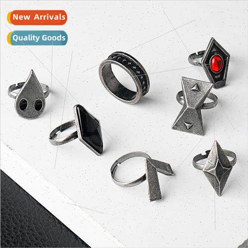 Game around the original God walnut ring set of adjustable r