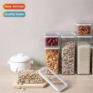 dry fruit storage Kitchen jar capacity sealing transpa large