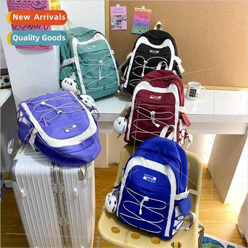 2022 new fashion mens backpack sports Hong Kong  female juni