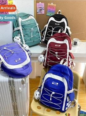 2022 new fashion mens backpack sports Hong Kong  female juni