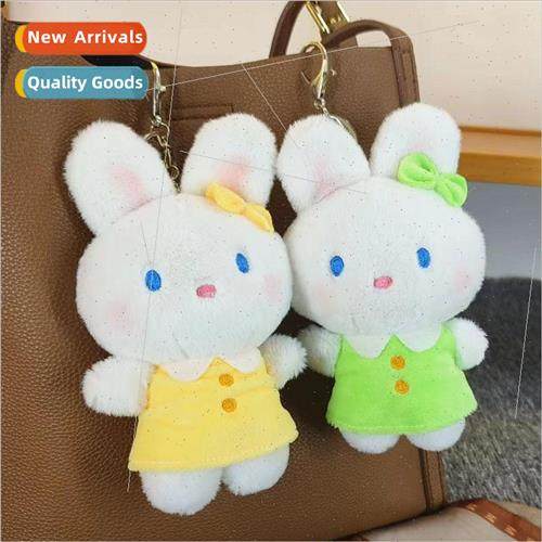 Cute rabbit doll plush pendant grabber crane machine 4 inch