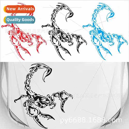 Scorpion Totem Tribe Hood Stickers Header Stickers D-674 Car