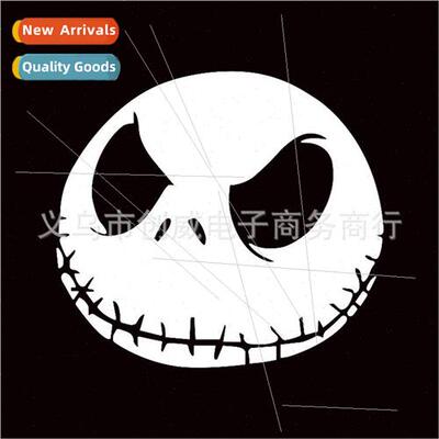 Car Stickers Halloween Pumpkin Head Scary Skeleton Jack Jack