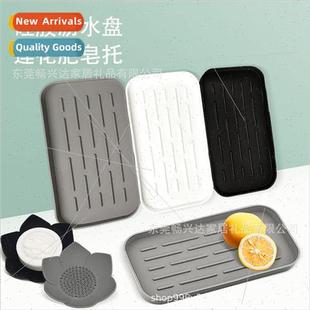 Drainer Dish Box Fun Hol Soap licone Lotus Creative and
