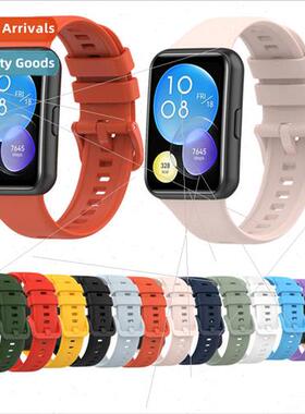 适用 huawei watch fit2 watch official silicone strap huawei