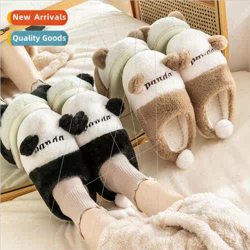 Cotton slippers womens  2023 fall and winter new stamping se