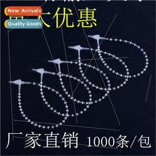 hand threaded needle Transparent button tape mother han bead