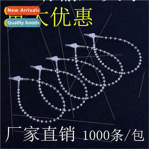 Transparent bead tape hand-threaded needle mother button han