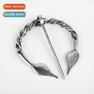 Cowboy Brooch Badge Collar Accessory Scandinavian Bag Viking