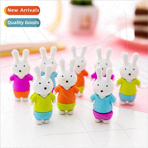 Korea cute cartoon animal series eraser student prizes schoo
