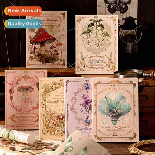 White kraft paper material paperback Fantasy Illustrated Ser