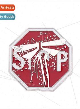 The Last Of Us Metal Badge The Last Of Us Drip Oil Brooch