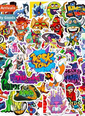 50 Set Graffiti Series Stickers ggage Stickers Guitar Skateb