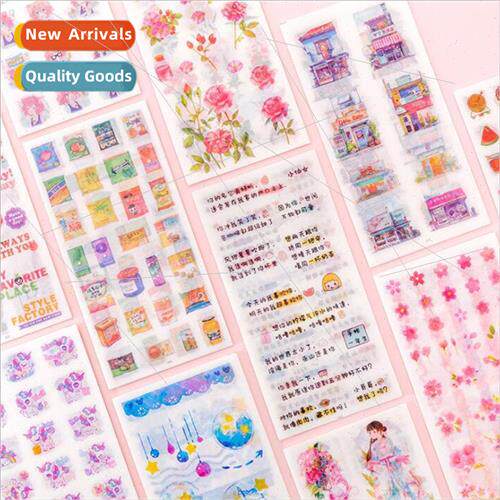 Japanese paper handbook stickers handbook material collage s