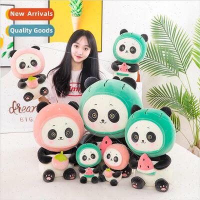 fruit elements panda doll doll plush animal toys 适用 childr
