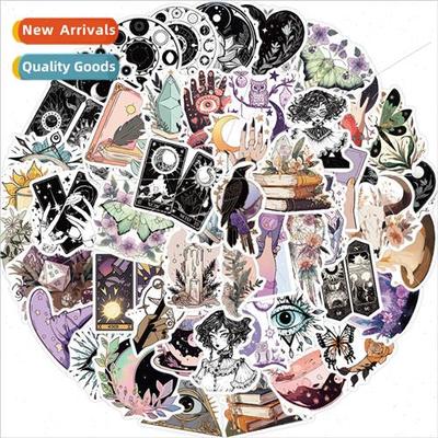 50 magic witch graffiti stickers decorative guitar luggage n