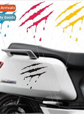 Car motorcycle body spoof scratches claw marks paw prints re