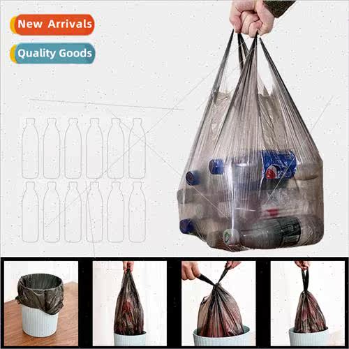 Thickened household portable garbage bags large 30 black dis