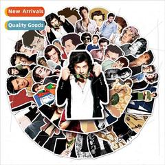 52 pcs of rolled girl Harry Styles graffiti stickers laptop