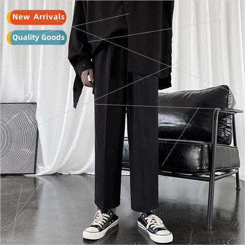 Spring and Autumn  of Korea draping straight casual nine-min