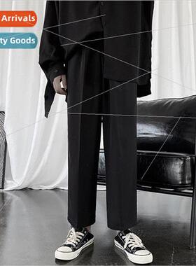 Spring and Autumn  of Korea draping straight casual nine-min