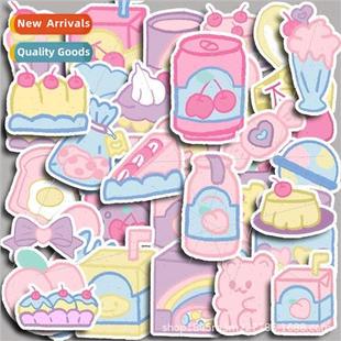 not heart Yoyo girl the repeat stickers handbook Pink