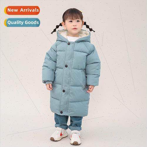 2023 childrens down cotton jacket winter thickened men and w