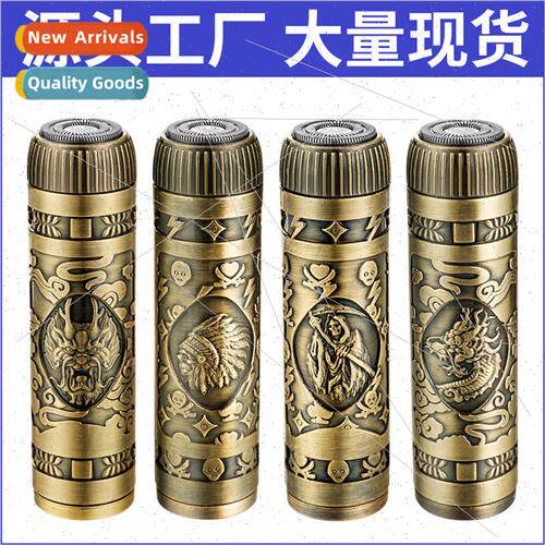 New mini electric razor rechargeable mens washable portable