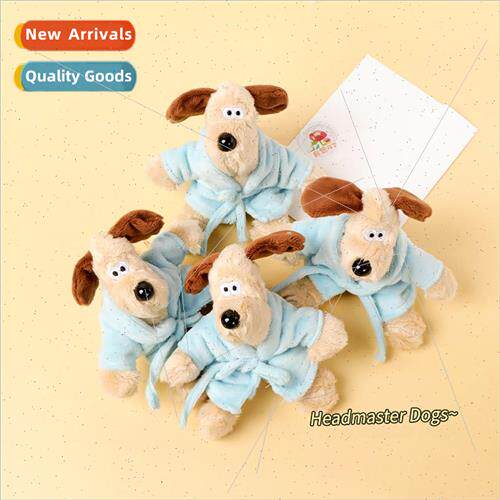 Paw Paw Dog Bathrobe Small Pendant Cute Doll Plush Toy Holid