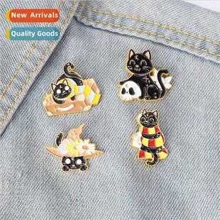 jewelry enpreneurial cartoon Cute star badge dark pat animal