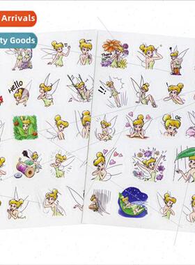 Tinkerbell cartoon expression handbook stickers cell phone c
