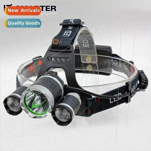 3 head light bike light headlight 3t6 headlight rechargeable