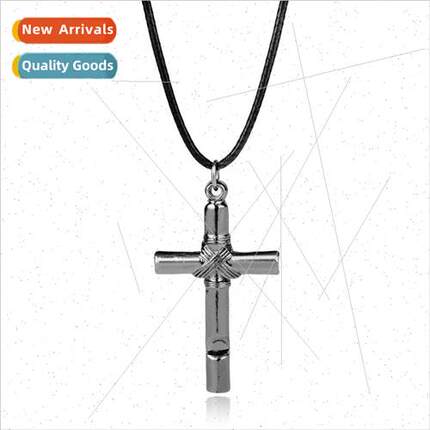 Anime Hell Girl Hell Girl Yama Ai Whistle Pendant Cross Neck