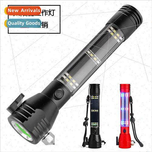 Multi-functional vehicle-mounted firefighting flashlight C0B