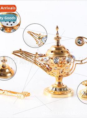 Incense burner Fine sandalwood incense burner metal home inc