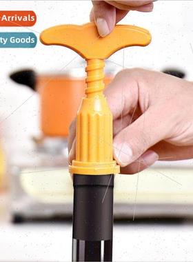 Red wine corkscrew wine beer bottle opener home multifunctio