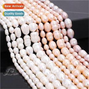 rice pearls beads beading han Natural loose freshwater