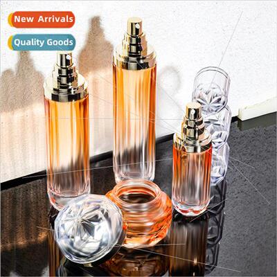 New ght Bottle Thick Bottom Shaped Grip Glass Bottle Set 120