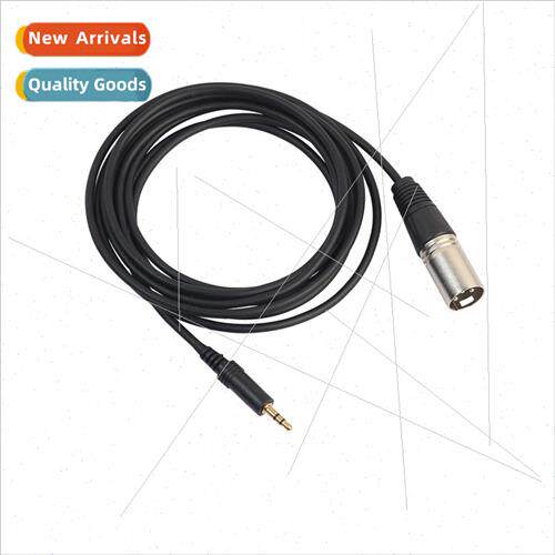 FBA Black 3m Gold Plated Head Zinc Alloy 3.5 Male to Caical
