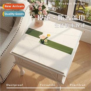 Bedside table mat waterproof oil leather table mat modern si