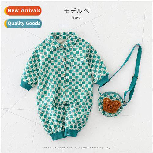 2023 Spring Korean  of the baby onesie men and women baby ca