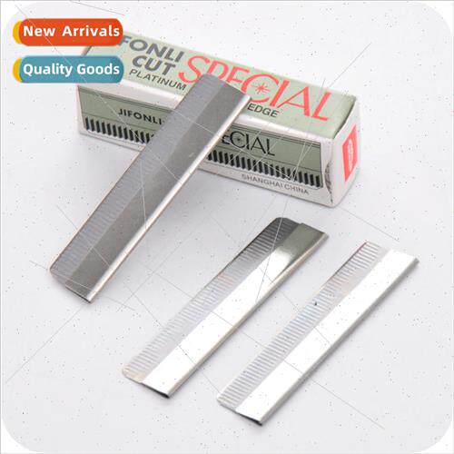 10 Pieces Decorating Eyebrow Blades Stainless Steel Eyebrow