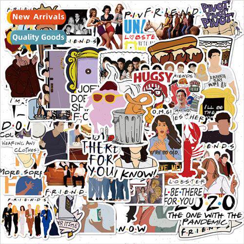 50 pcs of American comedy Old Friends Friends graffiti stick