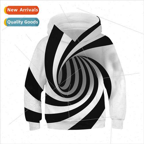 3D pattern digital printing sweater childrens spring and fal