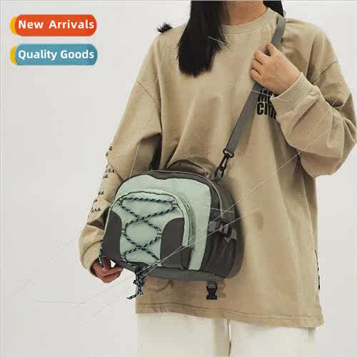 Mori system nylon small backpack new triple dual-use shoulde