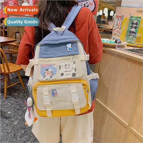ins schoolbag female Korean Harajuku ulzzang junior high sch